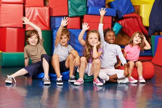 Foto leerkracht beweegonderwijs Margriet